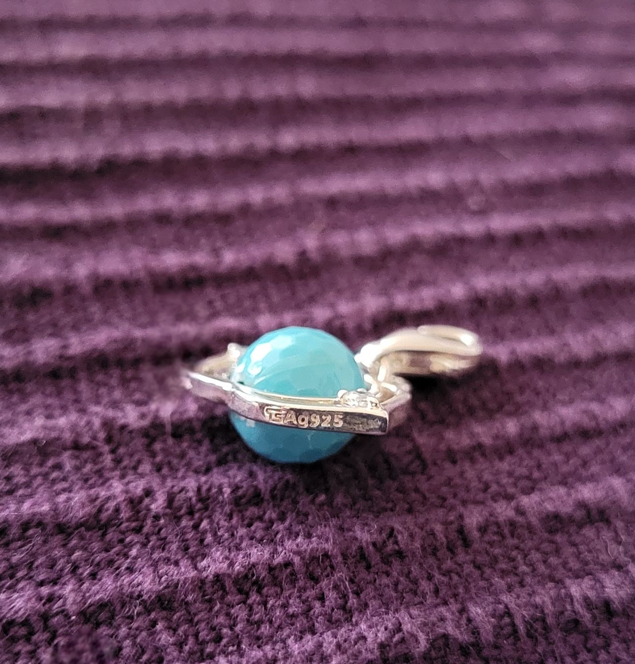 Thomas Sabo Ciondoli: Thomas Sabo, 925 Silber, Türkis Lotus – Usato da Liestal venduto da Shelby787 4
