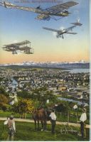 Zürich Aeroplanwettfliegen - NEUDRUCK 1989