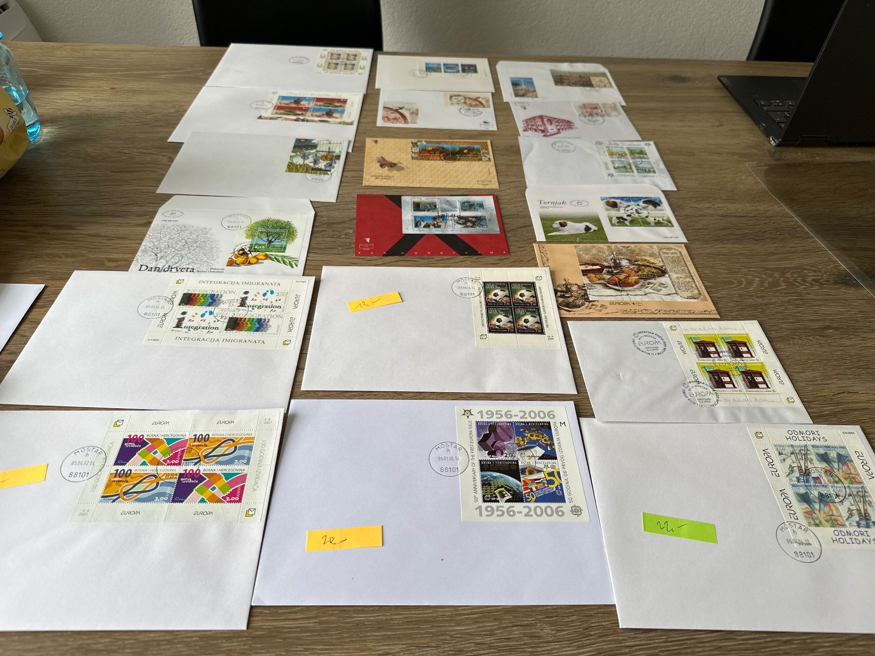 Alle Briefmarken: BOSNIEN F.D.C RARE – Gebraucht aus Thun von Sarica1