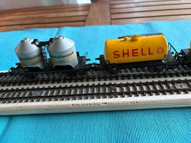 Märklin Modellini di ferrovie: Märklin DB Güterzug gemischt 5.-teilig – Usato da Frenkendorf venduto da HampeFrenk 3