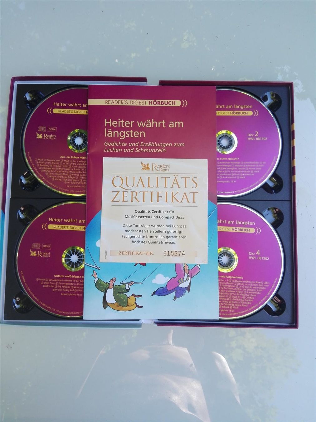 CDs: Heiter währt am längsten    (4-CD's) – Gebraucht aus St.Galllen von elkaphone 7