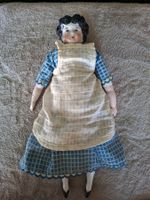 Antike wunderschöne Biedermeier-Puppe von 1880 bis 1910