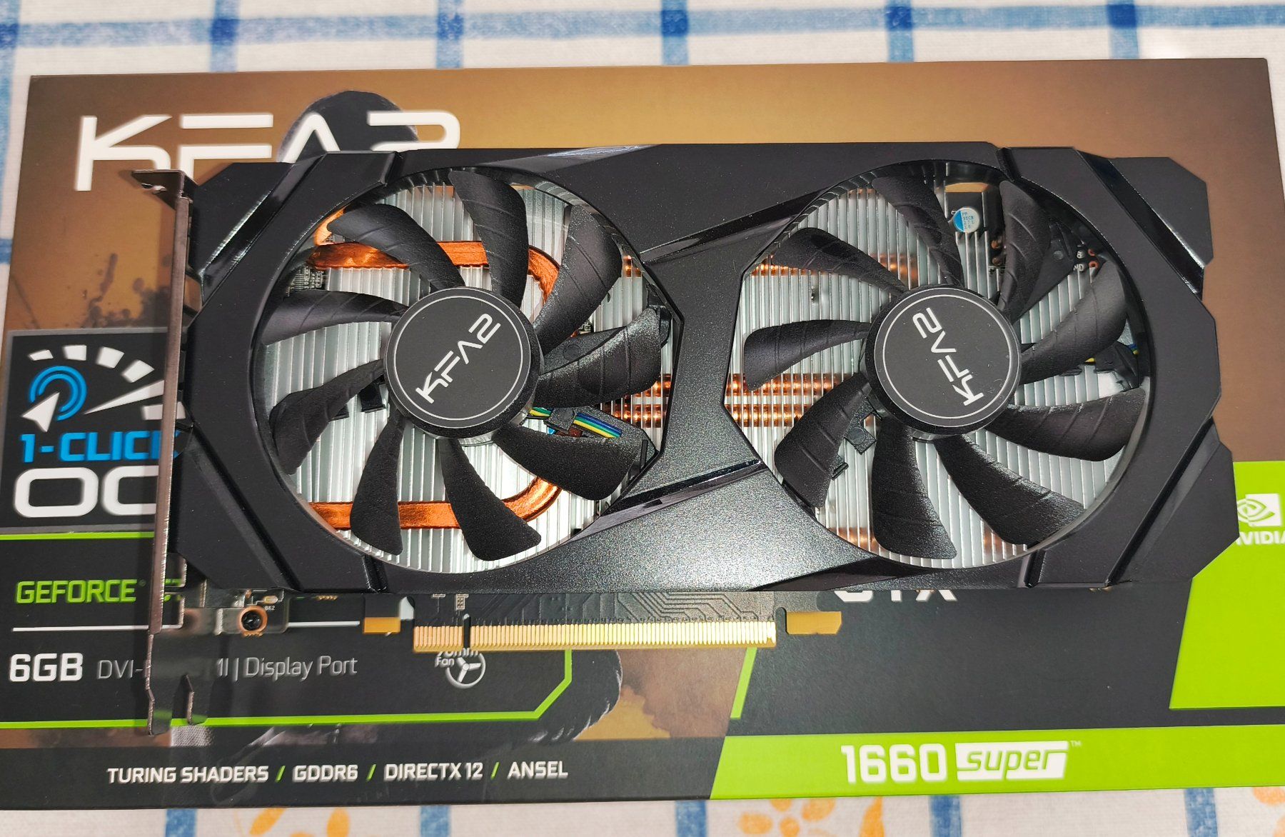 Schede grafiche: GTX 1660 Super 6Go KFA2 – Usato da Attalens venduto da Kim_Valiton