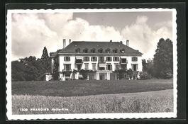 Foto-AK Prangins, Hotel Haute-Riva
