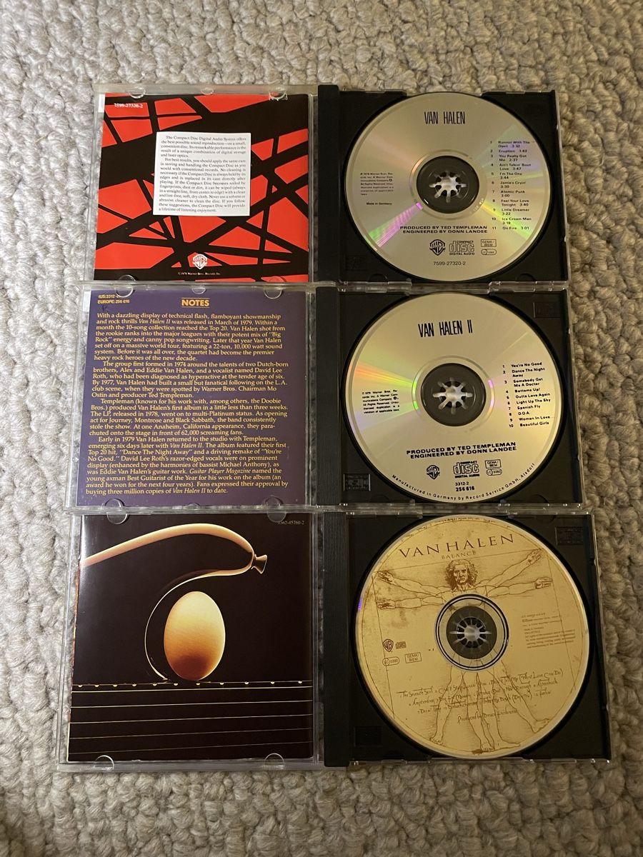 CDs: 3x Van Halen – Gebraucht aus Reinach AG von trigger7811 1
