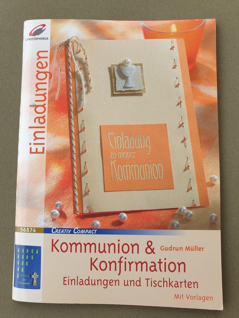 Livres: Anleitungsheft Kommunion und Konfirmation – D'occasion à Möriken AG par pam66