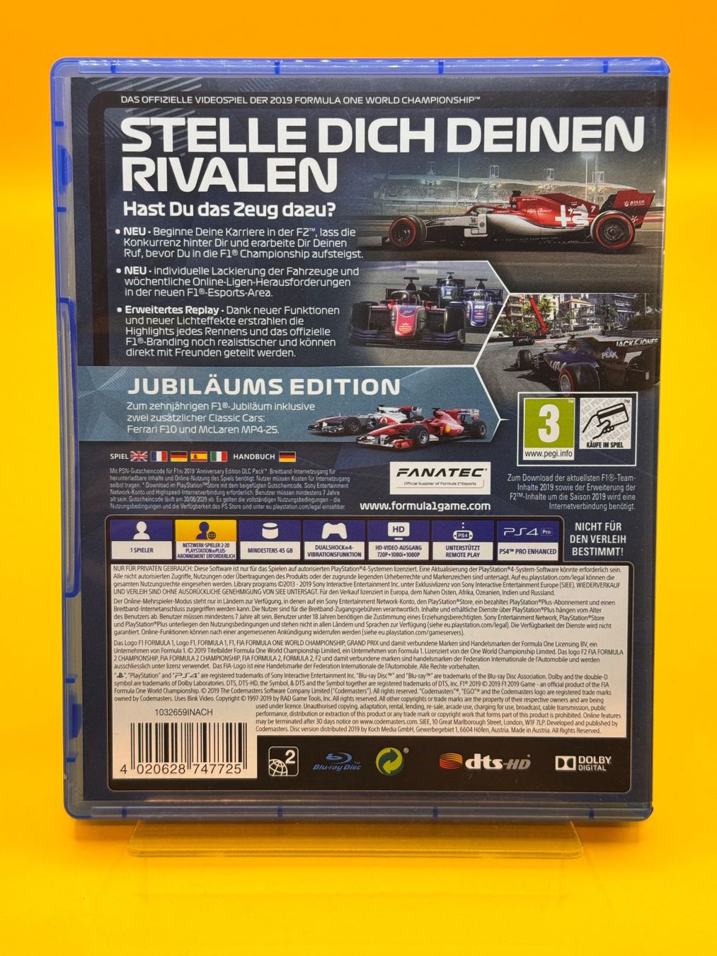 Sony Giochi: F1 2019 Jubiläums Edition PS4 – Usato da Oberwil b. Zug venduto da silver2024 1
