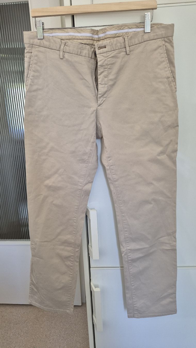Massimo Dutti Pantaloni: Massimo Dutti Hose, Beige, Gr. 44, Regular Fit, Top! – Usato da Winterthur venduto da ann_7lxx