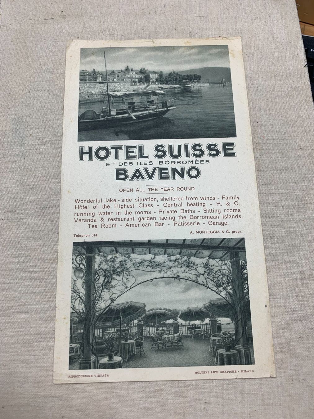 Cartoline postali: Italia - Baveno. – Usato da Sorengo venduto da 74in 3