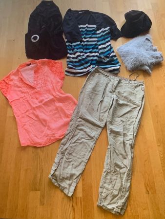 Kleiderpaket Damen Gr. L - Hose, Bluse, Pullover, Oberteile