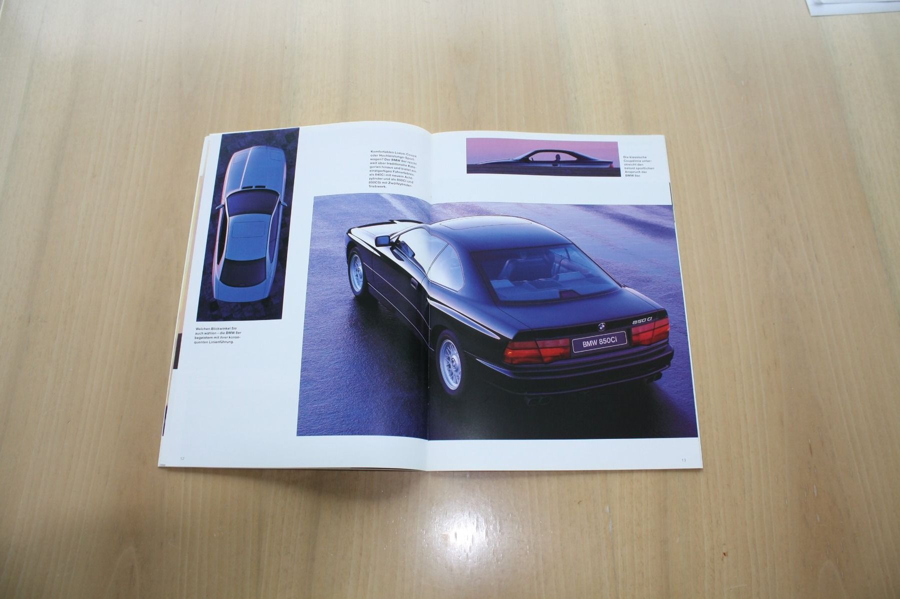 BMW Dokumente: BMW 8er Coupe Prestige Prospekt 1996 – Gebraucht aus Wikon von erwin400 5