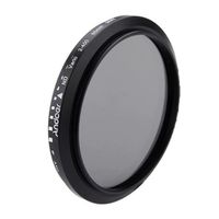 VARIABLER ND-FILTER 55mm - ND2 BIS ND400 - DSLR FILTERRING