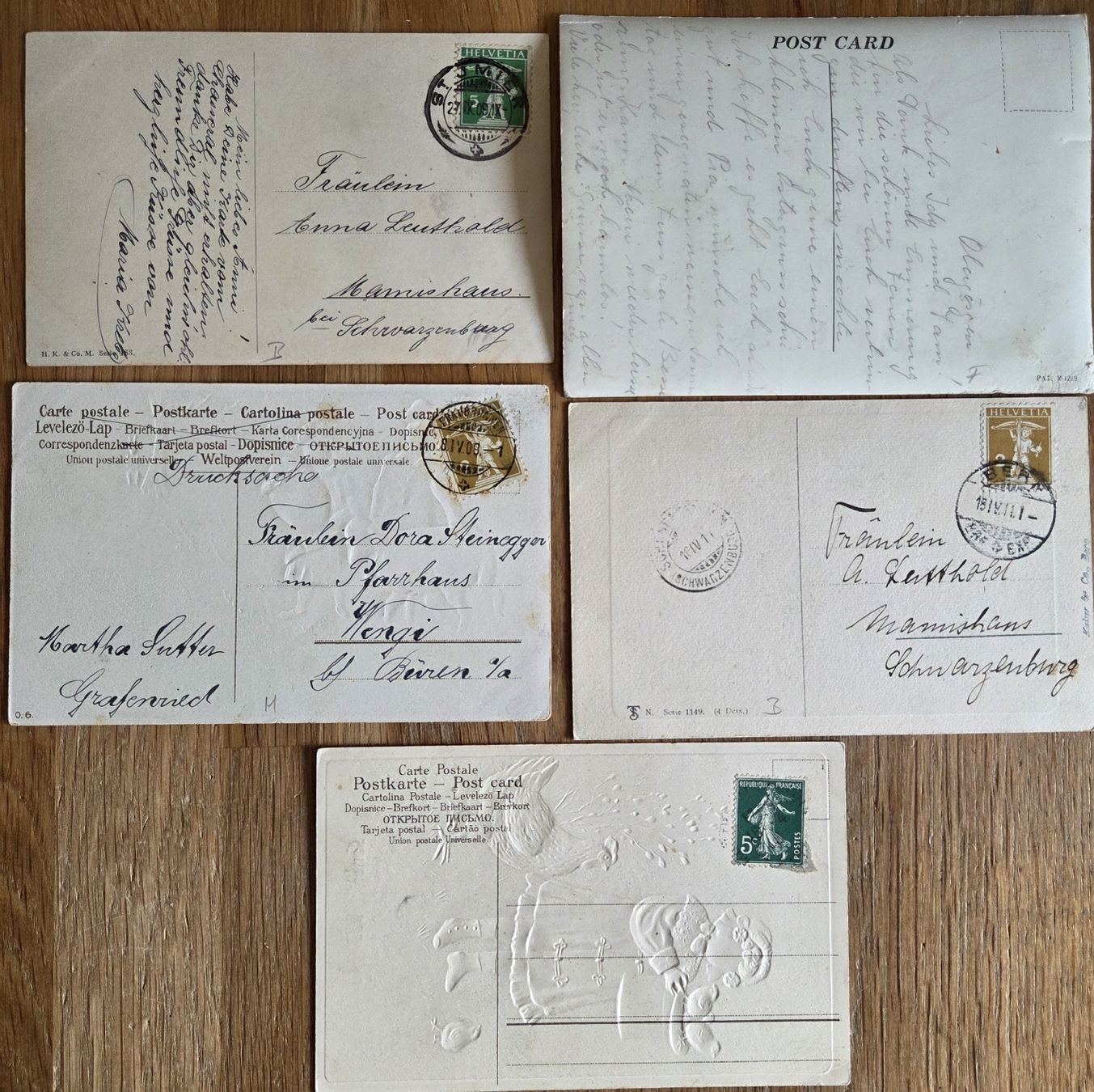 Cartes postales: 5 Antike Osterkarten.. – D'occasion à Stans par Ducati16 4