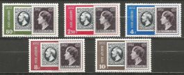5 Timbres de 1952 ( Luxembourg )