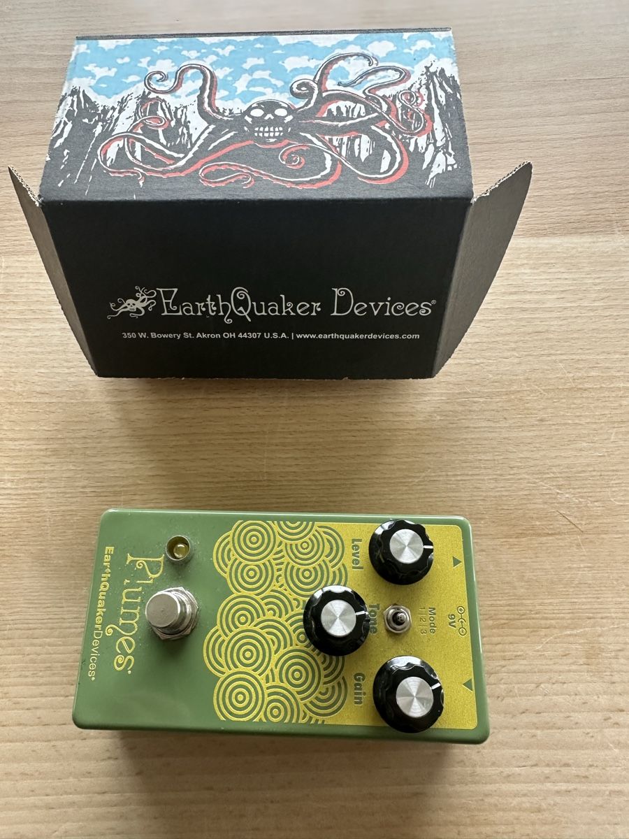 Strumenti musicali: Earth Quaker Plumes Overdrive Pedal – Usato da Münsingen venduto da Landolfo1 1