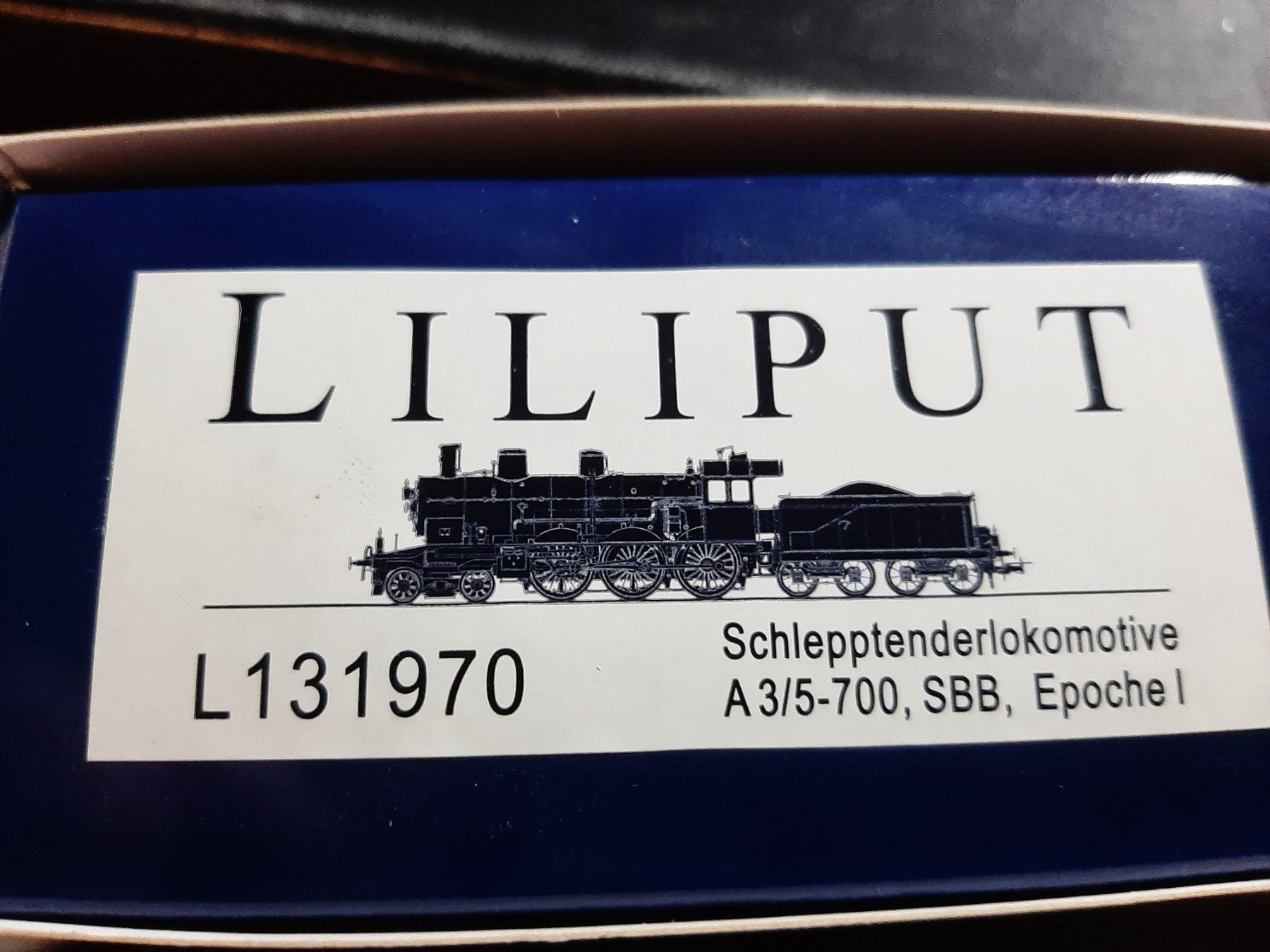 Liliput Modellini di ferrovie: LILIPUT L131970 A 3/5-700 CFF/SBB – Nuovo e nell'imballaggio originale da Avully venduto da RIVALIS 1