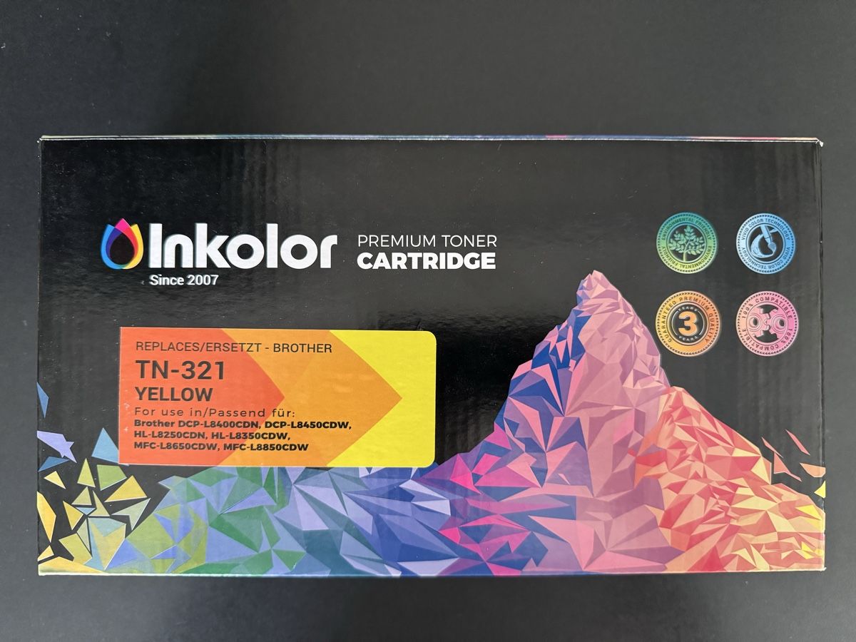 Brother Cartucce per stampanti & toner: Toner TN-321 Yellow – Nuovo e nell'imballaggio originale da Künten venduto da Spike17