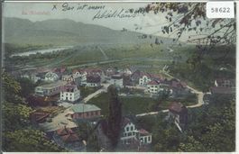 Au (Rheintal) Gesamtansicht - coloriert