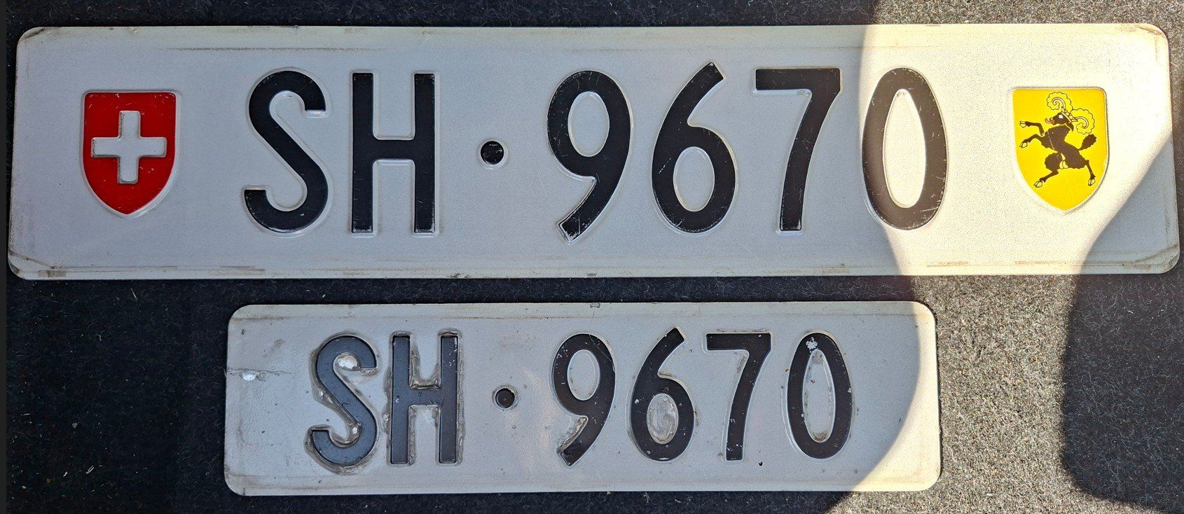 Ecriteaux: Autokennzeichen SH 9670 – D'occasion à Rüdlingen par Don_pedro 1