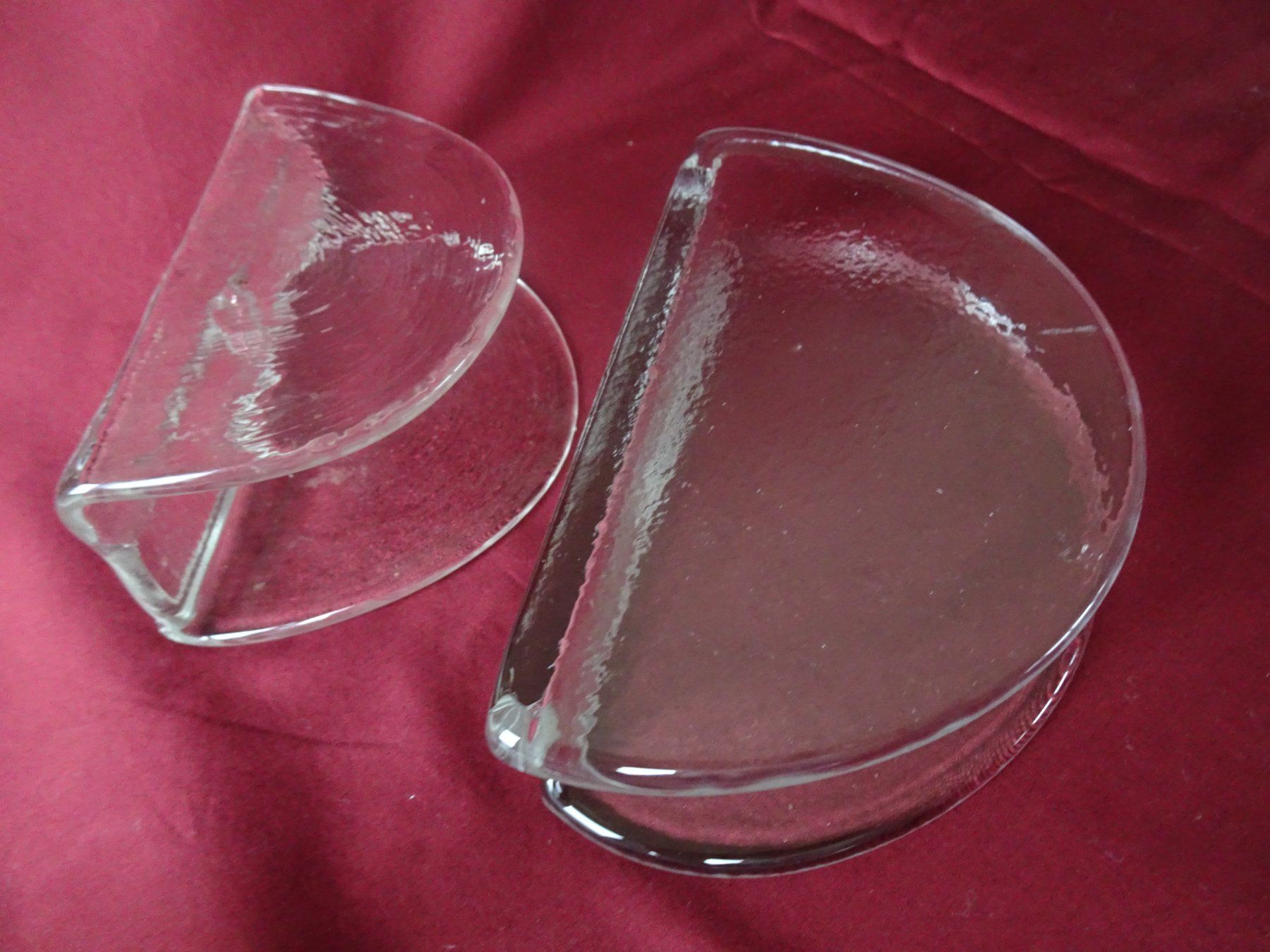 Gläser: Glas Brief-und Serviettenhalter. 2 Stück, glasklar – Neu (gemäss Beschreibung) aus Berikon von Splendida43 4