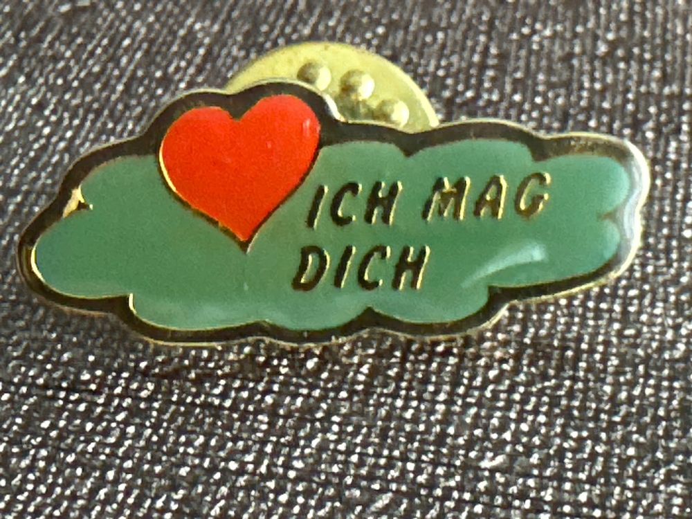 Pin Ich mag Dich Kaufen auf Ricardo