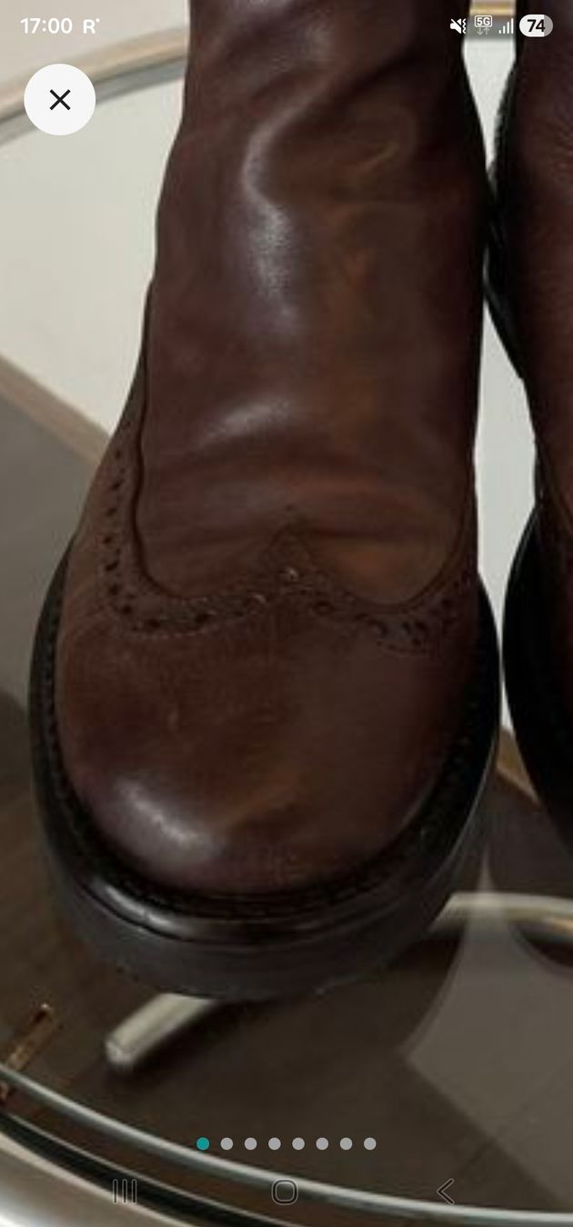 Scarpe da donna: Leder Braun Chelsea boots 39 – Nuovo (secondo la descrizione) da Mörel venduto da camasaro