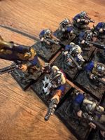 Warhammer Zwerge Musketenschützen bemalt 20 Stück