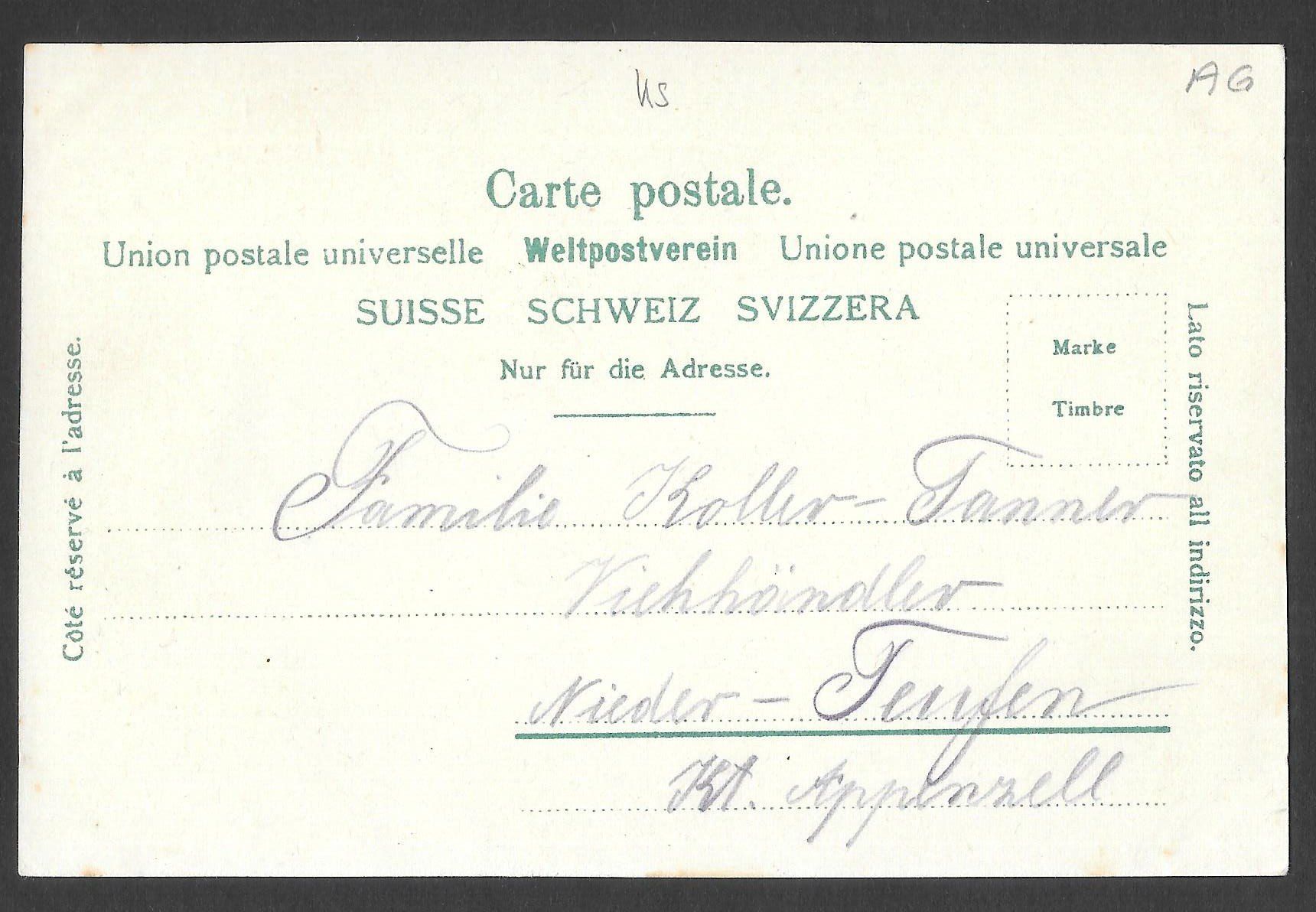 Cartes postales: Eiken 3 Bilder Ausserdorf mit Rössli Kirche etc. – D'occasion à Olten par clotaldi 1