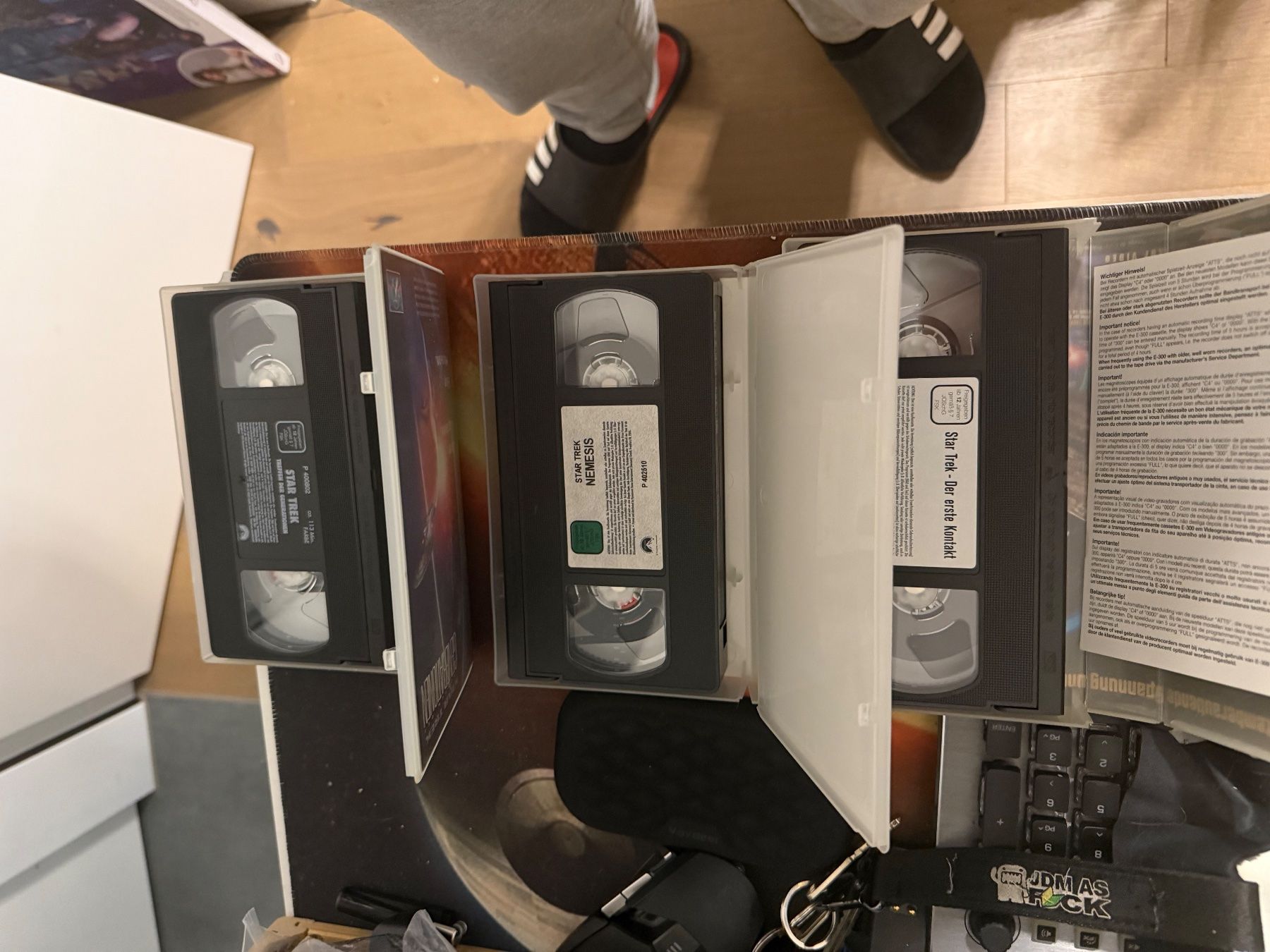 Cassette vuote: Star trekk viedeokasete – Usato da Hirschthal venduto da Krisch 1