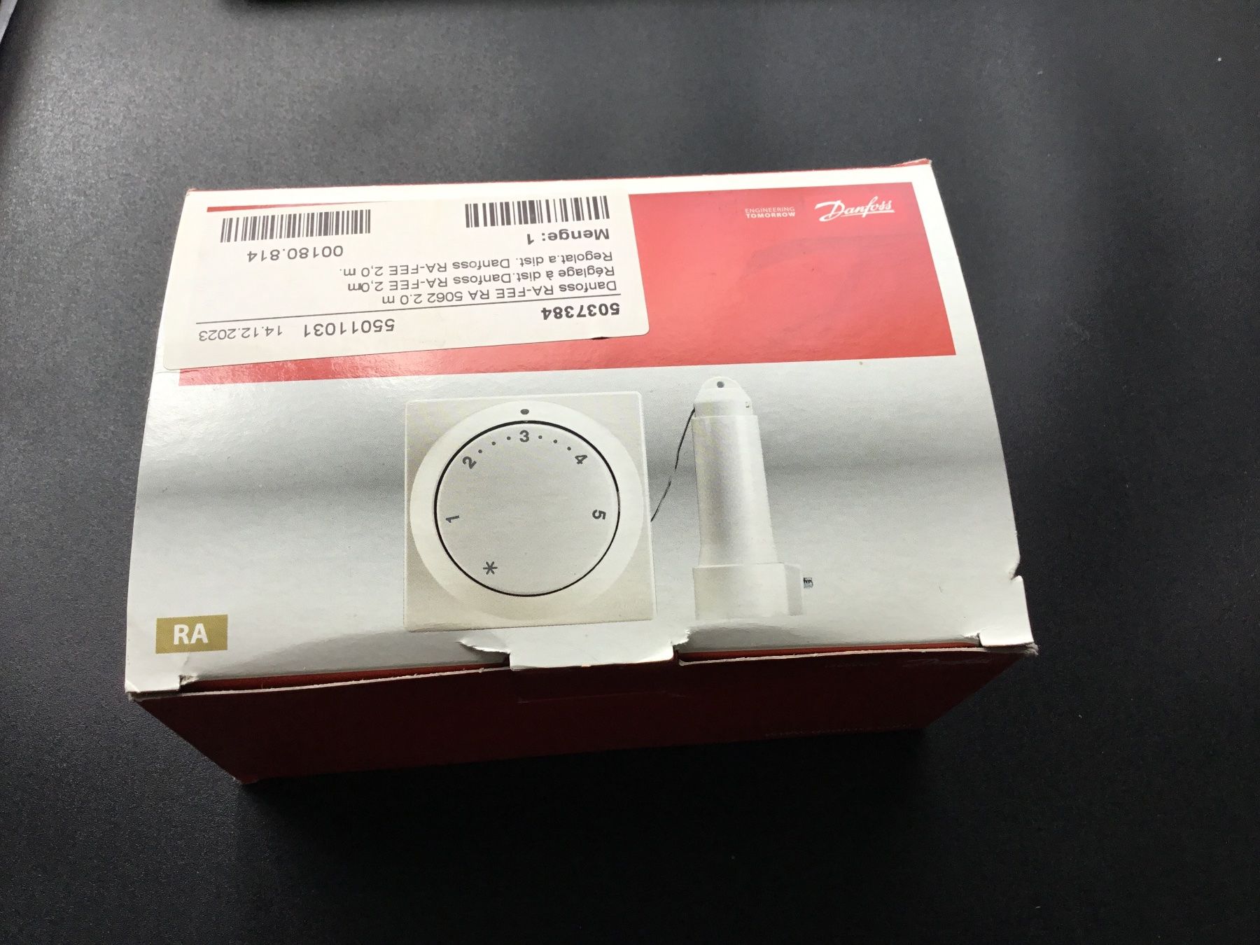Danfoss Messen: Danfoss ferneinstellung thermostatic Sensor RA 5062 – Neu und originalverpackt aus St. Margrethen SG von alfapeugeot10