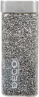 Dekosand Granulat 2-3mm silber / 825gramm / 550ml