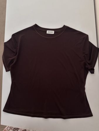 Damen T-Shirt LILYSILK dunkelbraun Grösse 3XL neu