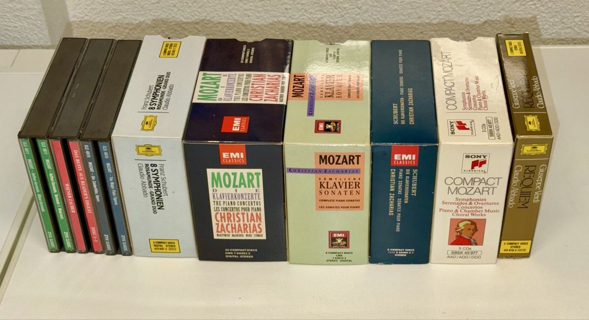 CD: Coffrets CD classique / Mozart Verdi Schubert  – Usato da La Russille venduto da Festler 1