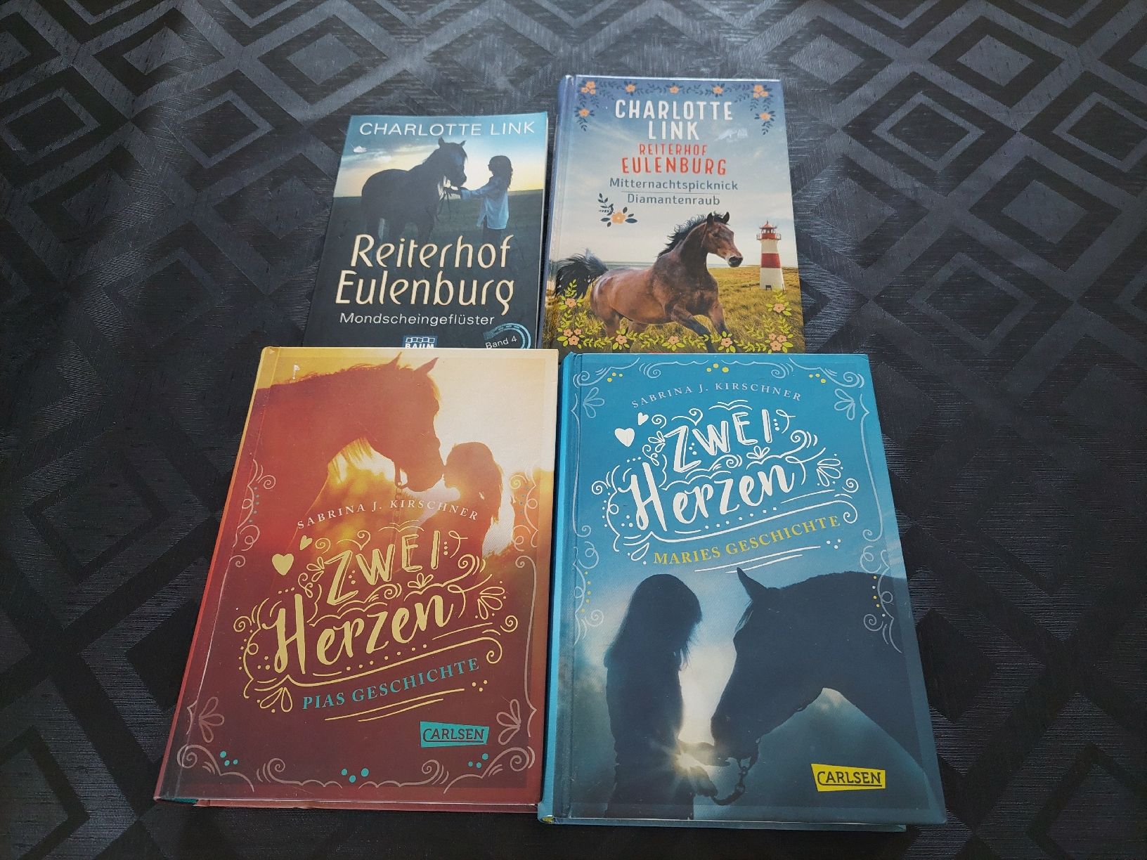 Libri: 4 tolle Pferdebücher,  Charlotte Link – Usato da Zetzwil venduto da lanst08