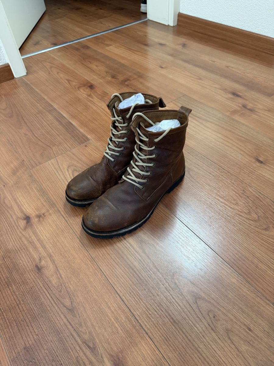 Herrenschuhe: Herren Leder Boots Braun EU41-42 – Gebraucht aus Dänikon ZH von RAFIMIKI 2