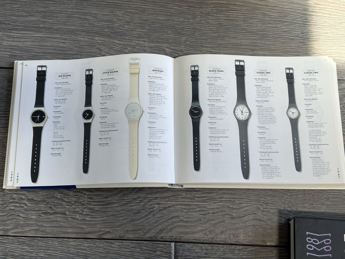 Libri: Swatch-Bücher und Kataloge – Usato da Sternenberg venduto da rvo_d6lg 6
