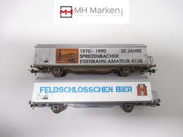 Roco 4340C + 46161 gedeckte Güterwagen SBB CFF FFS DC GS H0