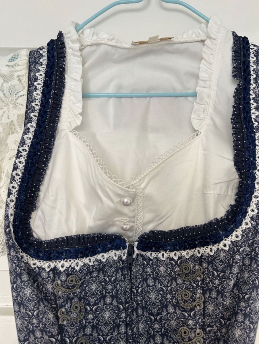 Vestiti: Dirndl blau Gr. 32 – Nuovo (secondo la descrizione) da Freienstein venduto da moloxy 1