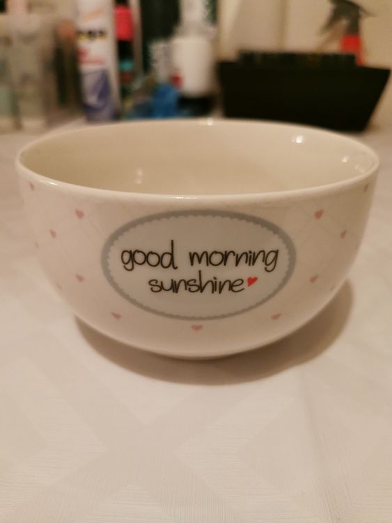 Schüssel, good morning Kaufen auf Ricardo