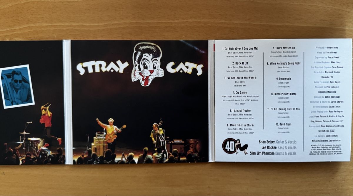 CDs: CD Stray Cats - 40 – Gebraucht aus Zürich von tomakomai 3