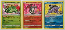 Strahlendes Bisaflor & Glurak & Turtok / Pokemon Go