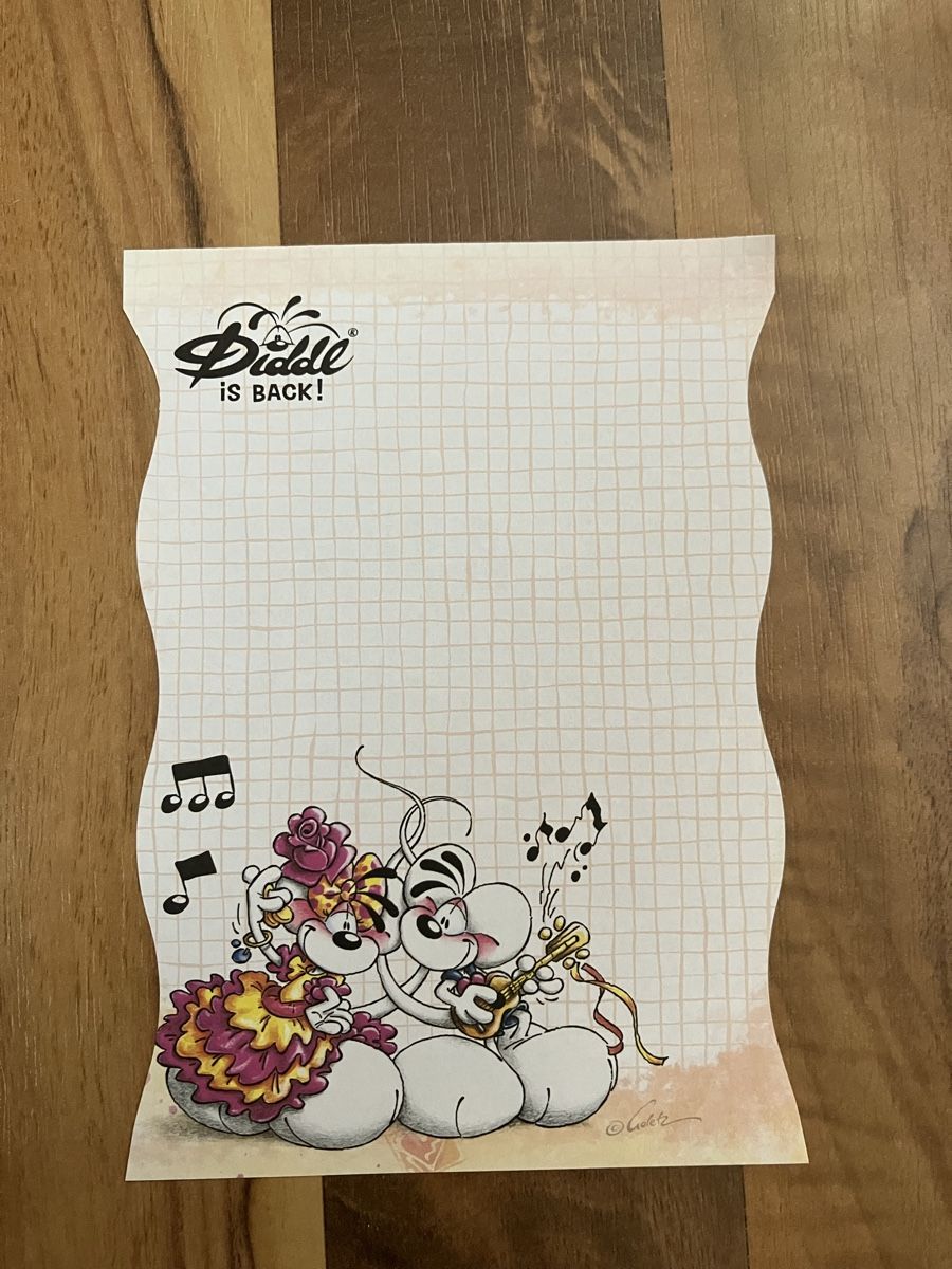Carta: Diddlblatt A6 Diddl is back – Nuovo (secondo la descrizione) da Bözberg venduto da Sape9192