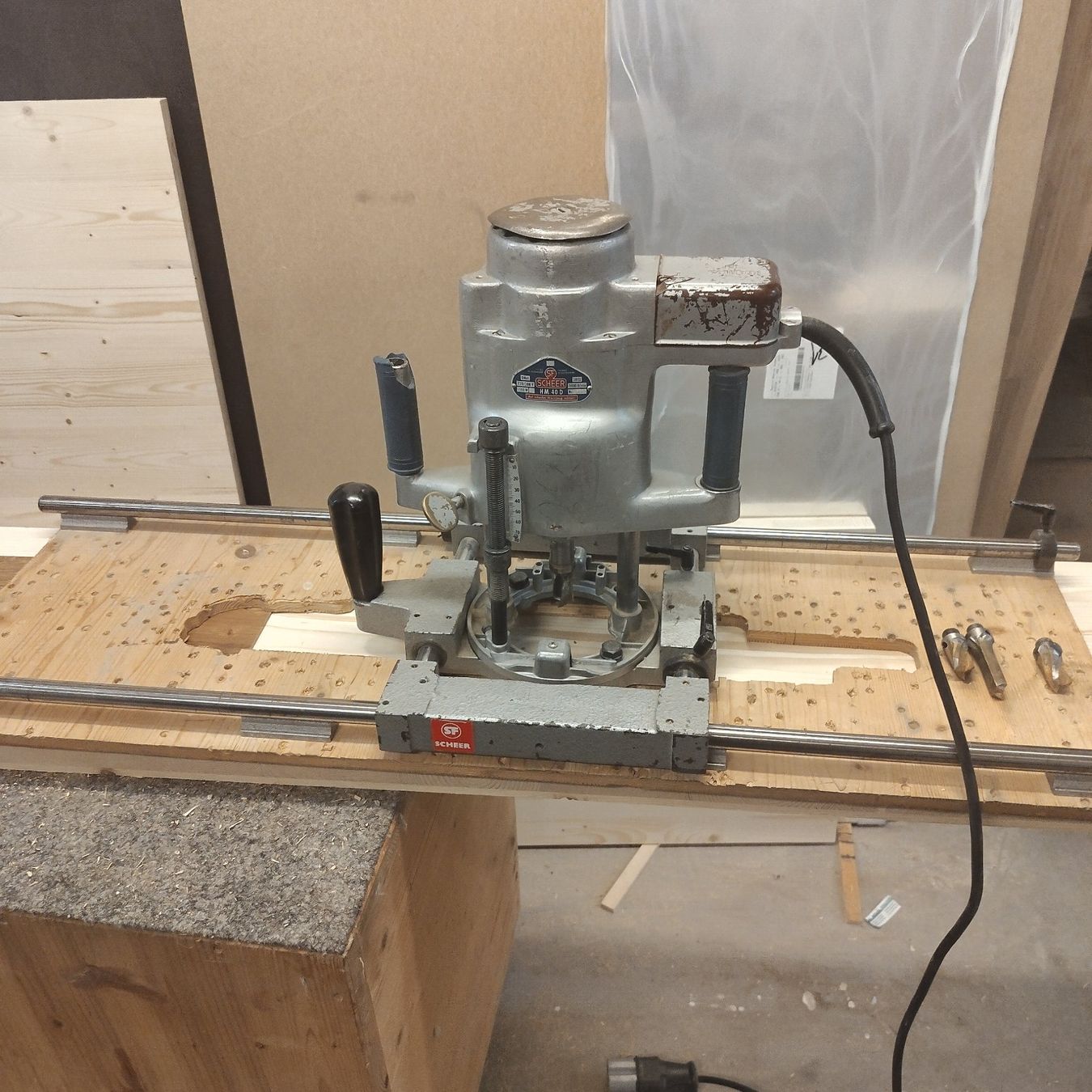 Toutes les machines: Treppenoberfräse Scheer – D'occasion à Herisau par kernbo 2