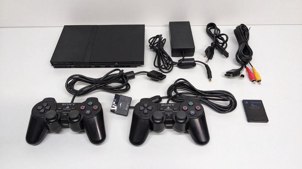 Playstation 2 Slim Konsole Mit Controller Und Memory Stick (Gebraucht) In Horriwil Für CHF 50