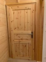 Portes sapin neuve 200 x 86cm + cadre à démonter