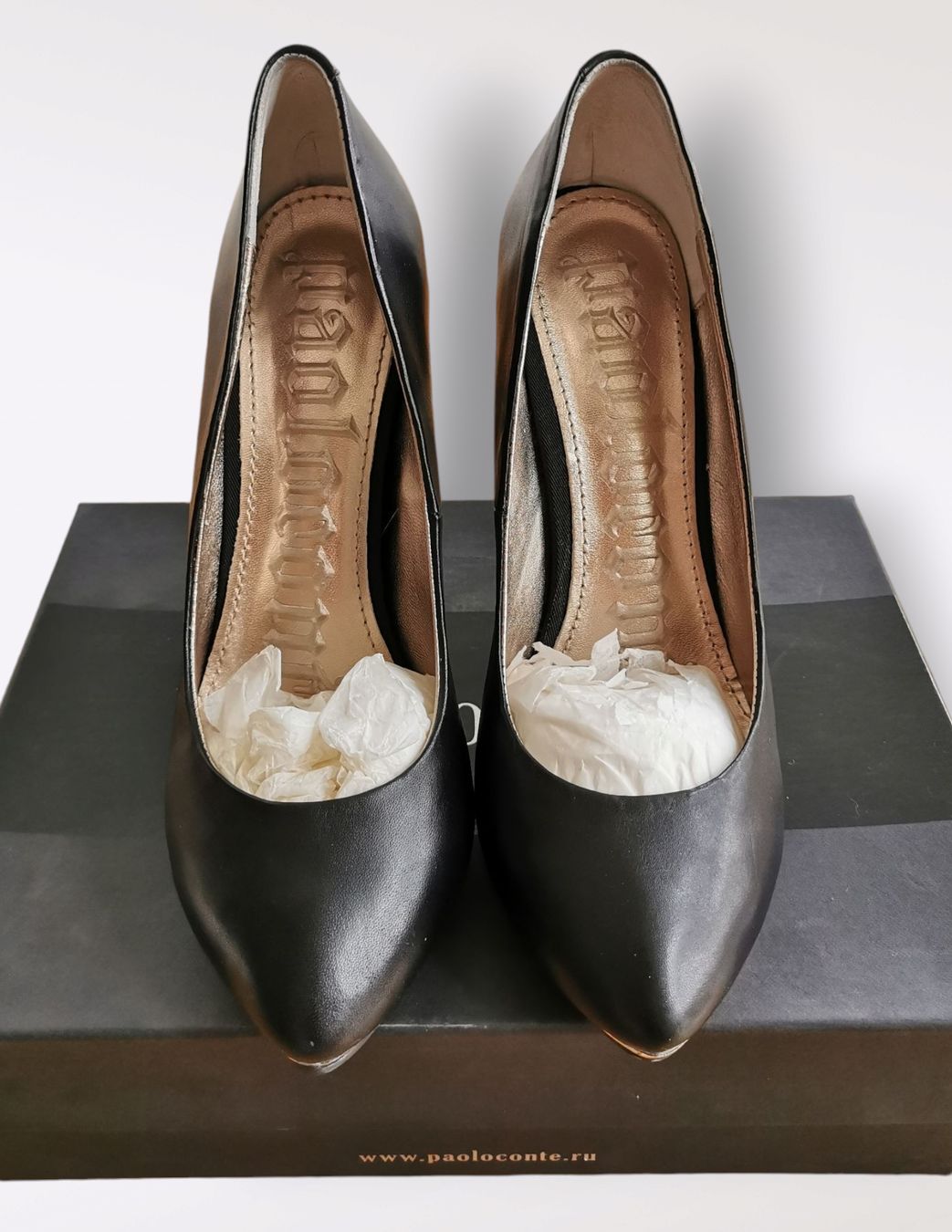 Damenschuhe: Gr. 38 Paolo Conte Schwarze Pumps – Neu (gemäss Beschreibung) aus Bülach von Parickf 2