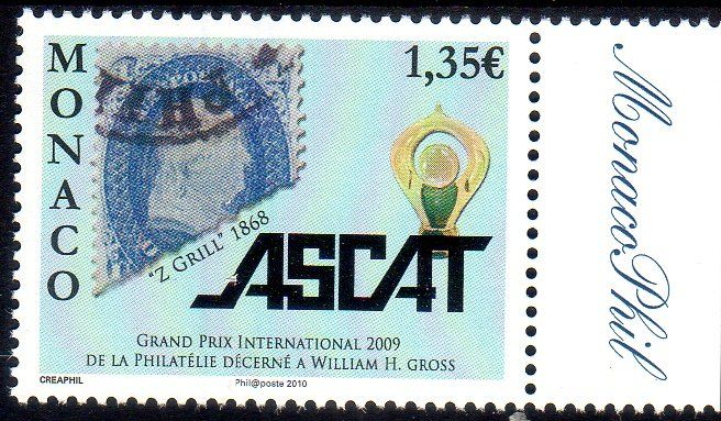 Tutti i francobolli: ** POSTFRISCH ** MONACO ASCAT GRAND PRIX 2009 - 1A64 – Nuovo (secondo la descrizione) da Losone venduto da EM2019