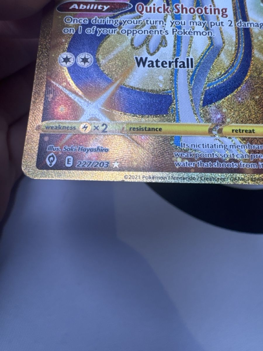 Pokémon Carte collezionabili: POKÉMON/ Inteleon / Evolving Skies / Gold – Usato da Herzogenbuchsee venduto da TCG-High-Quality 2