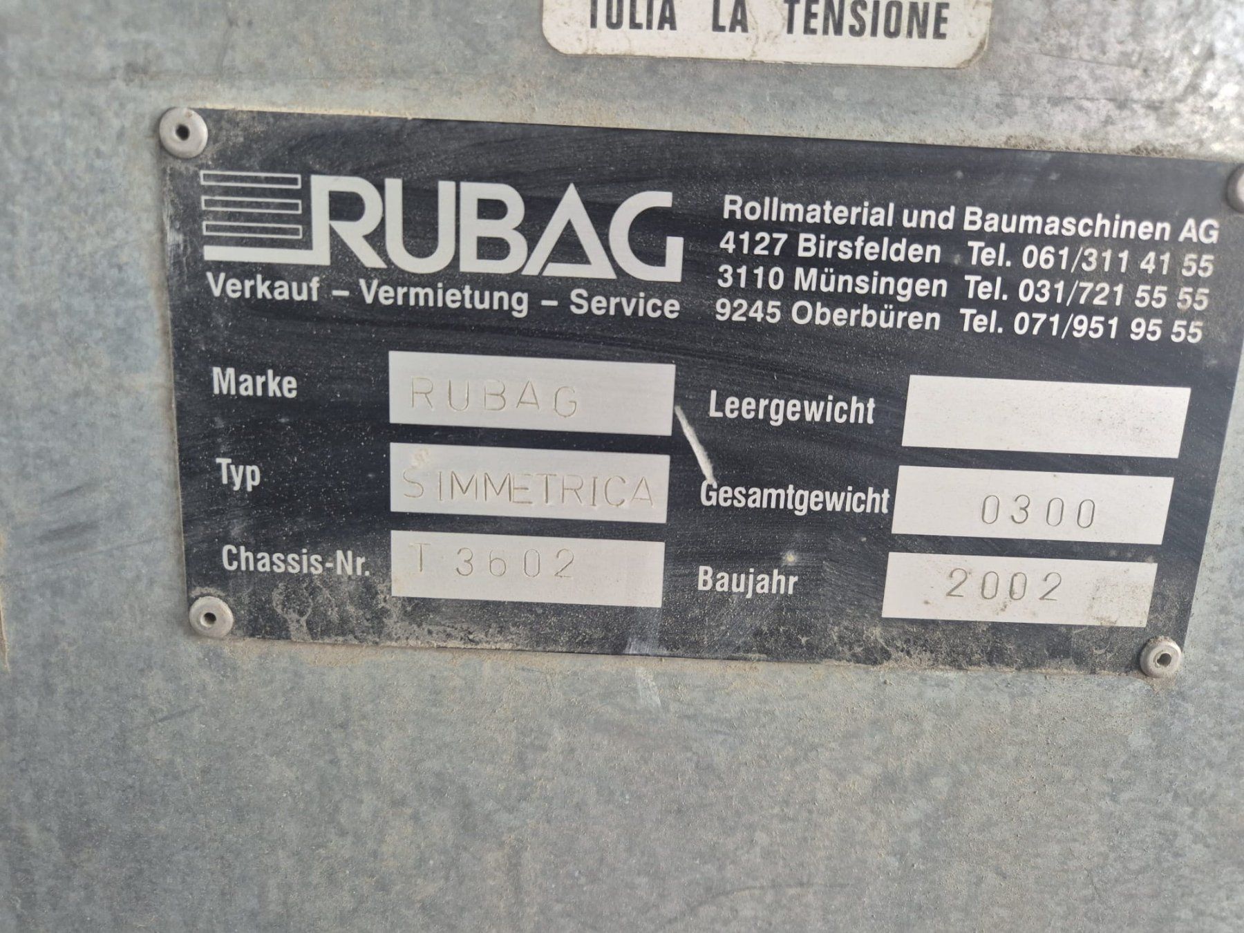 Tutte le macchine: Legnotre Rubag Bretterputzmaschine – Usato da Hellsau venduto da HPSutter01 4
