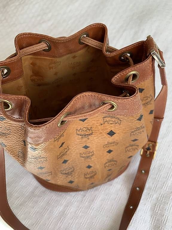 Mcm Borse da donna: MCM Beuteltasche Cognac – Usato da Zürich venduto da eza97 1